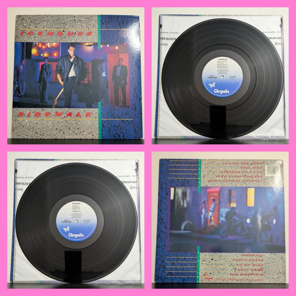 Icehouse Sidewalk 1984 US LP Chrysalis FV 41458