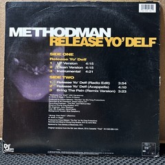METHOD MAN – RELEASE YO DELF / BRING THE PAIN (REMIX) (12″) 1994 / Wu-Tang
