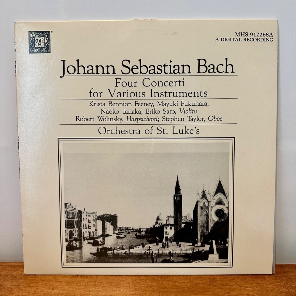 Johann Sebastian Bach Four Concerti Record
