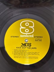MC5 Kick Out The Jams LP 5092 Sundazed 2001 US 180g Uncensored George Ingram VG+