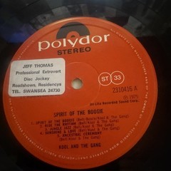 Kool & The Gang – Spirit Of The Boogie – UK 1975 – Polydor 2310416