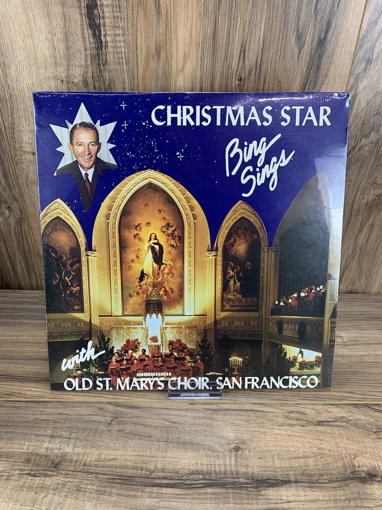 Vintage 1973 Bing Crosby Sings Christmas Star Holiday Christmas Vinyl Record