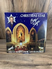 Vintage 1973 Bing Crosby Sings Christmas Star Holiday Christmas Vinyl Record