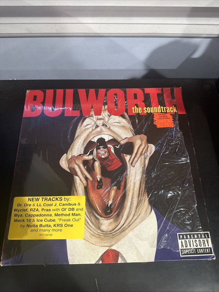 Bulworth (The Soundtrack) 2xLP Dr. Dre, Method Man, RZA, Canibus, Ice Cube