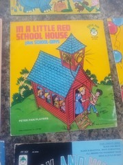 Lot of 10 Vintage Peter Pan Records Book and Record Set/Records 45rpm