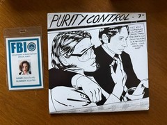 Purity Control 7 Inch Vinyl Limited Edition Color Vinyl X Files Extremely Rare