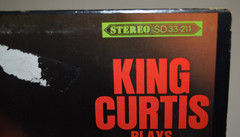 King Curtis-Plays The Great Memphis Hits-Atco SD 33-211 – STEREO LP