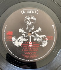 Ted Nugent – Nugent – 12″ Vinyl Album Atlantic United Kingdom 1982 A1/B1 EX / EX