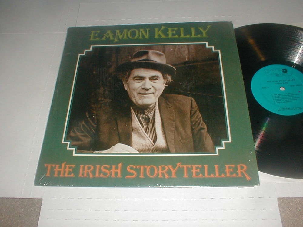 Eamon Kelly IRISH STORYTELLER Rego LP SHRINK Spoken Word World Music RTE Actors