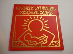 1987 A&M LP A Very Special Christmas Various Pop Rock R&B Rap Keith Haring Art