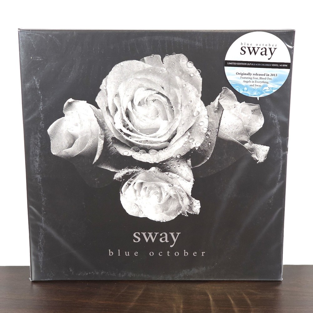 BLUE OCTOBER Sway 180g BLEACH Color Vinyl 2LP Limited Edition – IN HAND