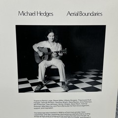 Michael Hedges Aerial Boundaries Vinyl LP Record 1984 Windham Hill New Age