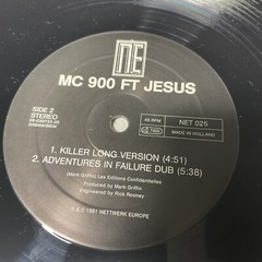 MC 900 ft. Jesus killer inside me 12″ep,ex/vg+,hip hop