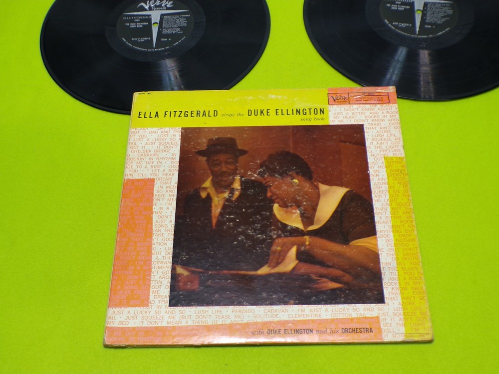 Ella Fitzgerald Sings The Duke Ellington Song Book, 12″ Vinyl LP. *see notes*