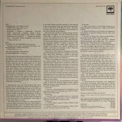 Mussorgsky Pictures At An Exhibition Ormandy Philadelphia Orchestra MS7148 LP