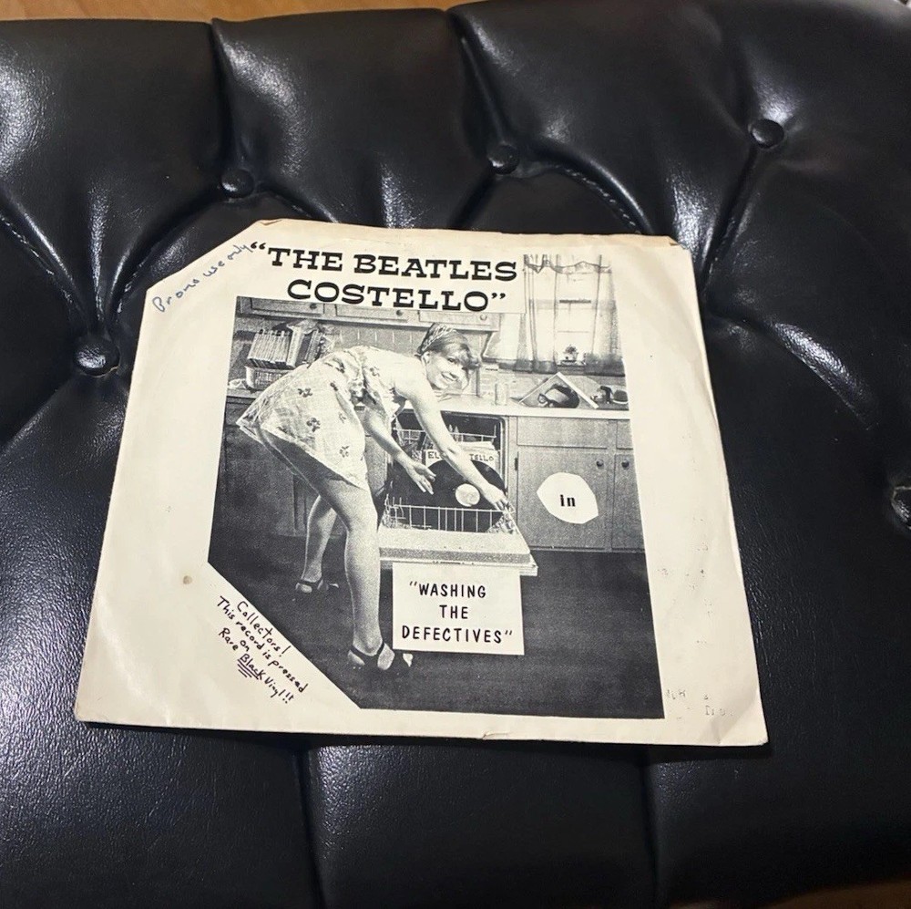 THE BEATLES COSTELLO 45 EP PRIVATE 45 ANDY PALEY PALEY BROTHERS POWER POP 7″ VG+