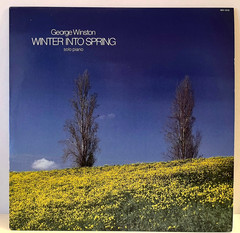 GEORGE WINSTON – Winter Into Spring (Translucent) – 12″ Vinyl Record LP – EX