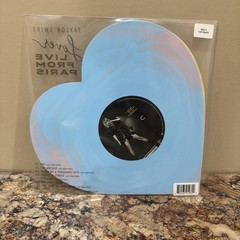 Taylor Swift Lover Live From Paris Heart Shaped Vinyl 2025 NEW Sealed