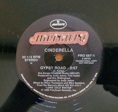 Cinderella Gypsy Road 1988 PROMO MERCURY 12″ LP VG+/EX CLEAN VINYL ORIGINAL HTF