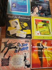 10″ 1950’s Vinyl LP Record Lot 33 1/3 80 Count (Read Discription) Salvage