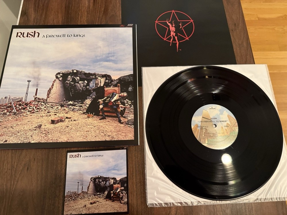 RUSH A Farewell to Kings 2015 180 Gram DMM AUDIOPHILE Vinyl Peart Geddy Lee