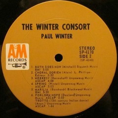 The Winter Consort, The Winter Consort, (LP, Album), VG+, 3664385301