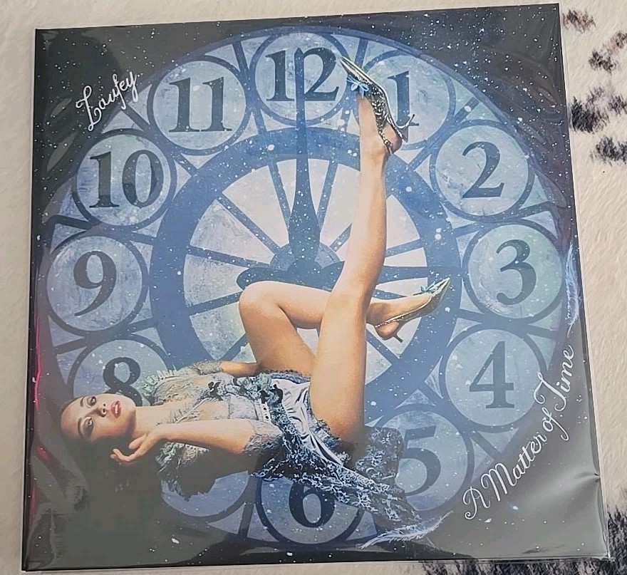 Laufey A Matter of Time FEATHER FILLED Limited Edition Bad World Vinyl Rare