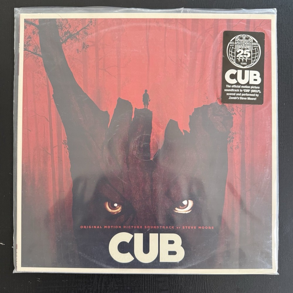 STEVE MOORE “Cub” Score OST Soundtrack ORANGE BONE /200 guest tangerine dream