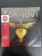 Bon Jovi – Greatest Hits LE Tiger Eye Vinyl USED NOT TESTED