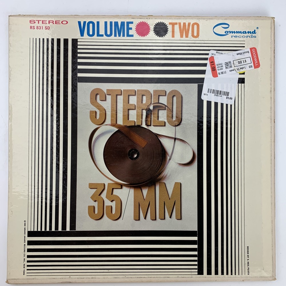 Stereo 35 MM Volume Two LP Record Album Vinyl