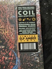 Coil Love’s Secret Domain 30th Anniversary-Deluxe Edition on Amber Colored Vinyl