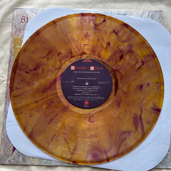 SIMPLE MINDS ~1983 New Gold Dream LP Ltd Ed Gold Purple Marble Colored NM/NM-!