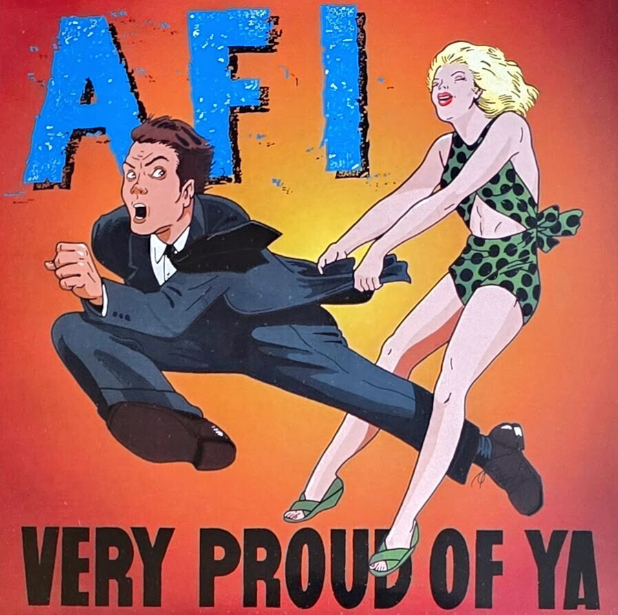 AFI – Very Proud Of Ya – LP Vinyl Record 12″ – NEW Sealed – Punk Rock