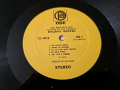 BROTHERS & SISTERS (Bob) Dylan’s Gospel ODE PROMO LP 1969 Merry Clayton/Cly.King