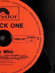 **RARE German 🇩🇪 Pressing** The Who “A Quick One”(1981) Polydor Records *Ex*
