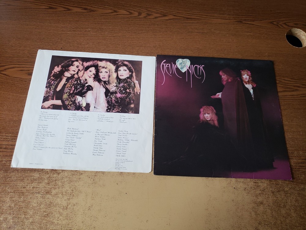 1980s VG Stevie Nicks – The Wild Heart 90084 LP33 see notes!