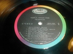 Beatles MAGIC MYSTERY TOUR Rainbow Stereo LP 1967 Pop Psych Acid John Lennon