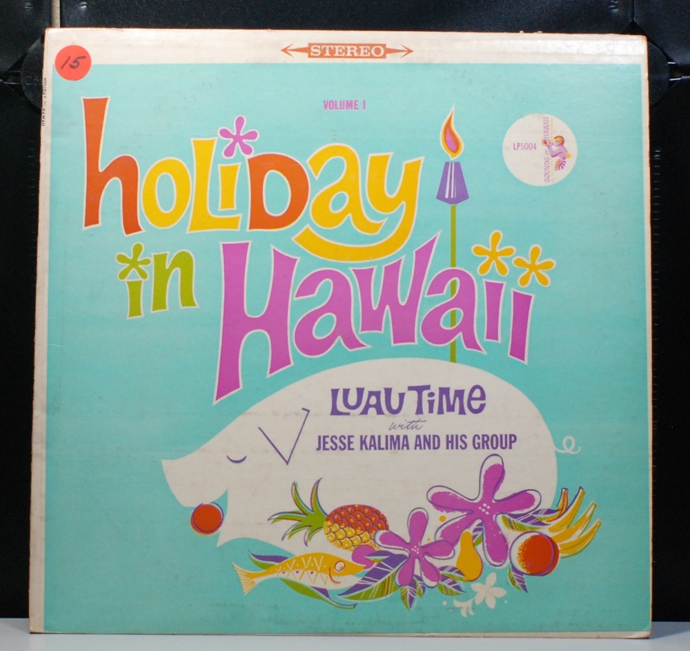 Jesse Kalima and His Group Holiday in Hawaii, Sounds of Hawaii SH-5004, Fr