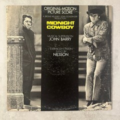 John Barry – Midnight Cowboy LP Record 1969 United Artists Soundtrack 33 RPM