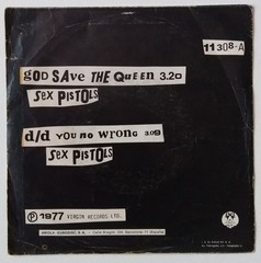 Sex Pistols God Save The Queen Rare Spain 1st Press Unique Picture Sleeve 1977