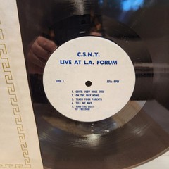 Crosby, Stills, Nash & Young Live at the L.A. Forum 6-26-70 Vinyl 2LP