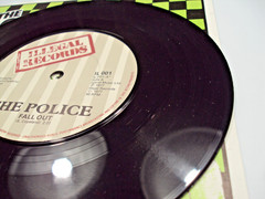 The Police – Fallout , 1979 UK 7″ Vinyl Single, Tested, Free S/H