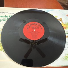 Walt Disney Presents Winnie the Pooh and Tigger Too LP Record 1974 Disneyland