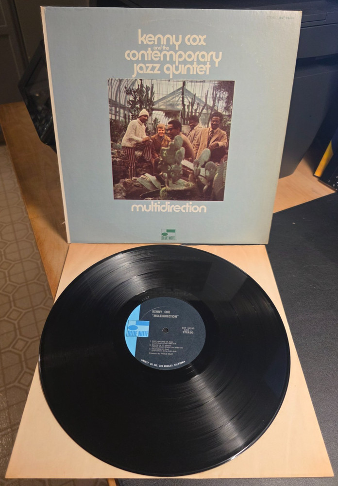 Kenny Cox and The Contemporary Jazz Quintet – Multidirectional (LP) BST 84339