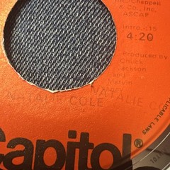1977 Natalie Cole I’ve Got Love On My Mind Unpredictable 45 VG+ LABEL MISPRINT ￼