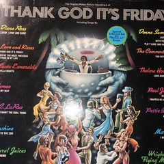 Thank God It’s Friday Soundtrack Donna Summer/ Diana Ross 3-Lp Records gatefold