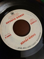 Debbie BURGAN Cabin Fever Mono / Stereo 45 RPM A&M RECORDS EX