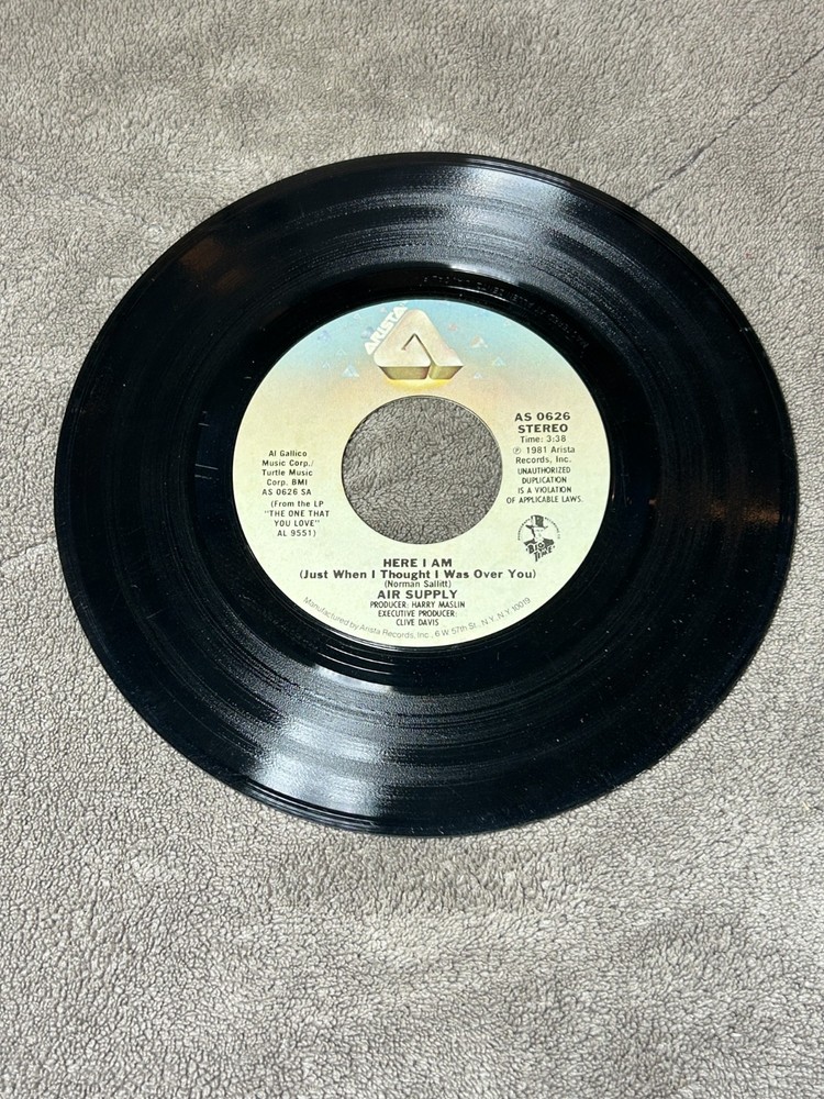 50¢ 45s – Mixed Genres & Years – G – NM – Volume Pricing – TAB