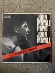 John Mayall Plays John Mayall LP UK Decca LK 4680 MONO Orig 1965 Bluesbreakers