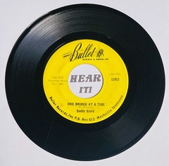 Hot Groovy Teen Country Rocker 45 BOBBY BAIRD Count Me Gone BULLET obscure hear